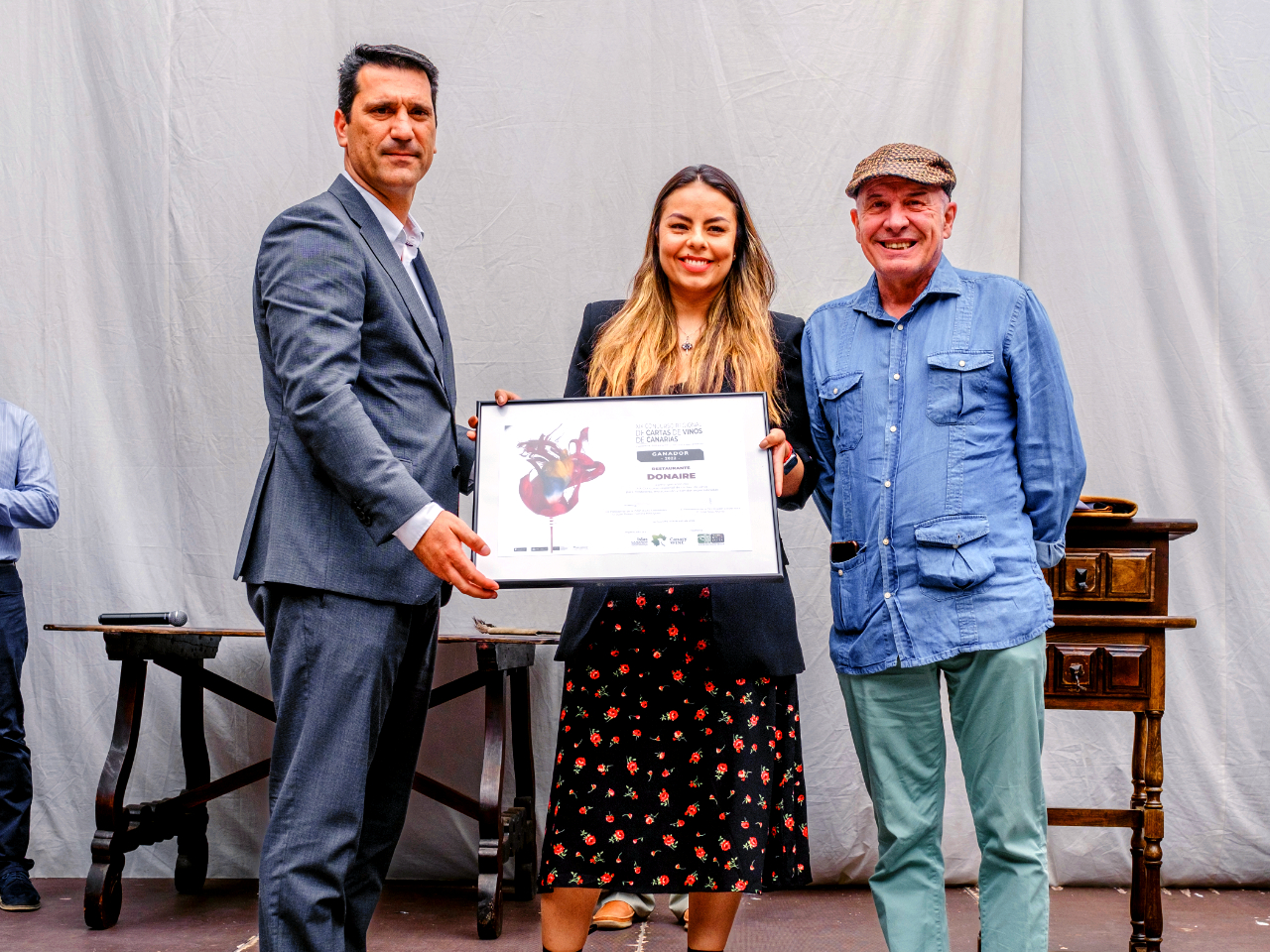 EL RESTAURANTE DONAIRE, GANADOR DEL XIX CONCURSO REGIONAL DE “CARTAS DE VINOS DE CANARIAS”