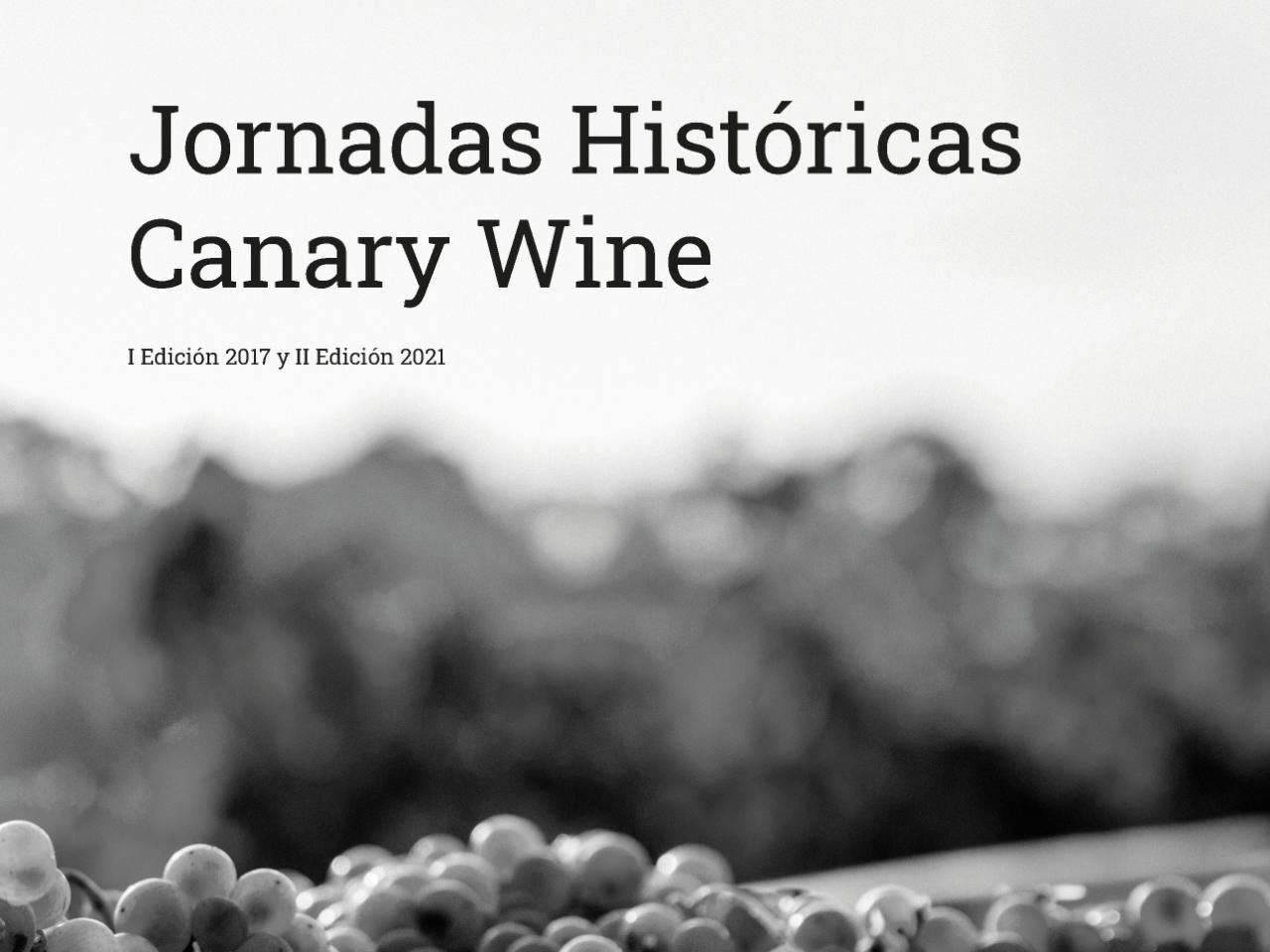 Presentado el libro de las Jornadas Históricas “Canary Wine”