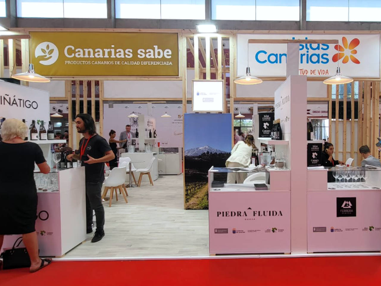 El carácter volcánico y la singularidad de los Canary Wine protagonistas en Fenavin 2023