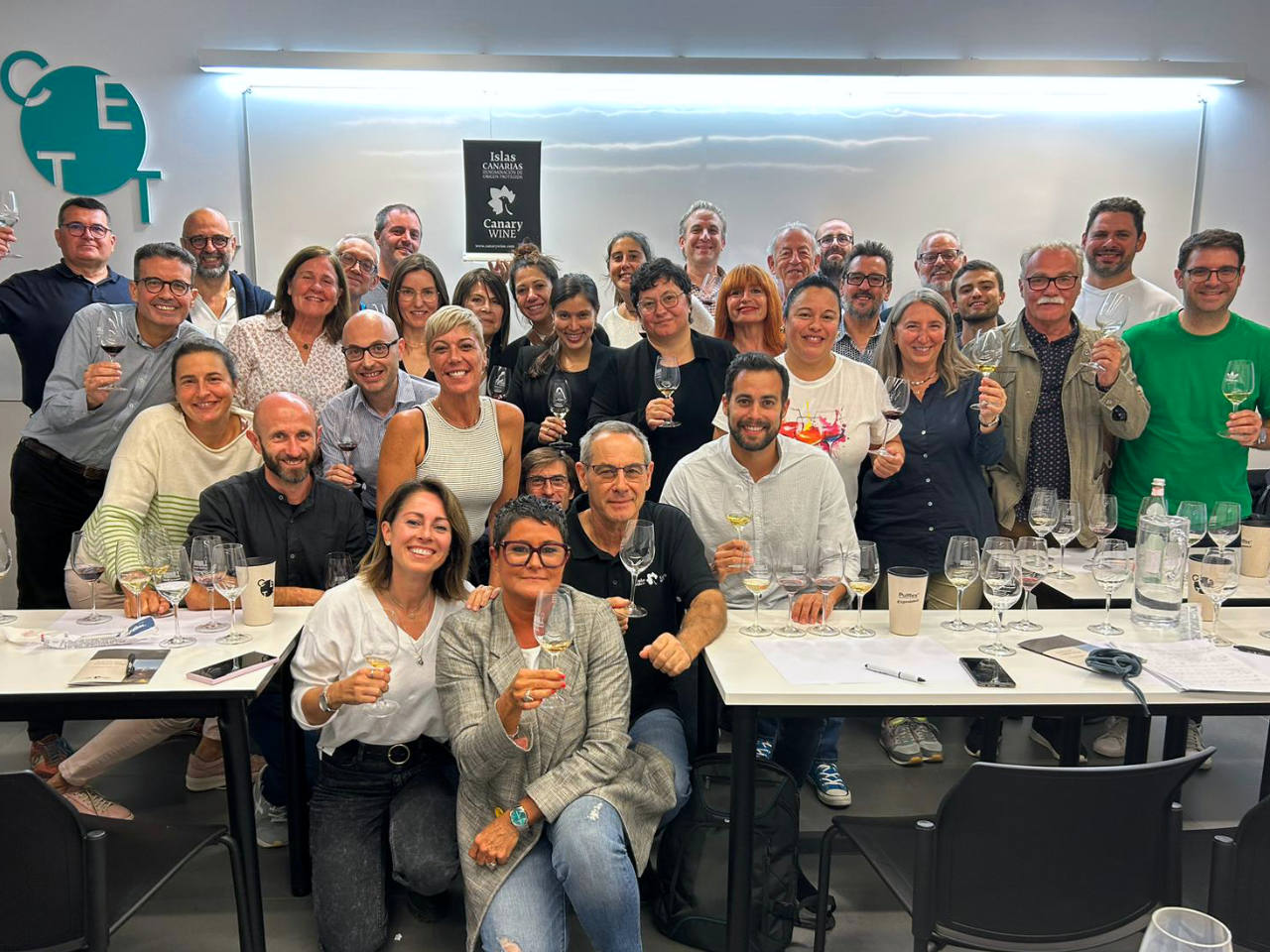 La formación sobre los Canary Wine llega a Cataluña