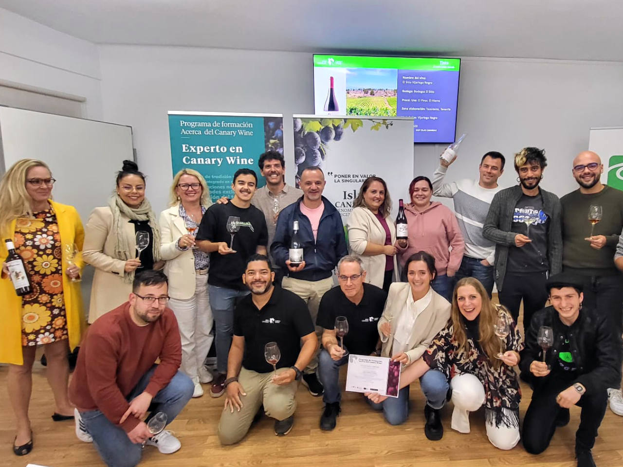 Las instalaciones de nuestro Consejo Regulador en la Guancha fueron sede de la formación «Experto en Canary Wine»