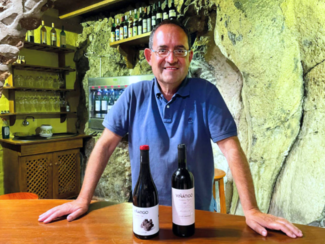 Juan Jesús Méndez Siverio, Galardonado con la «Cepa de Honor 2023″: Un Visionario del Vino Canario»