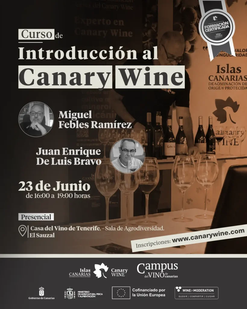 Curso Introducción Canary Wine