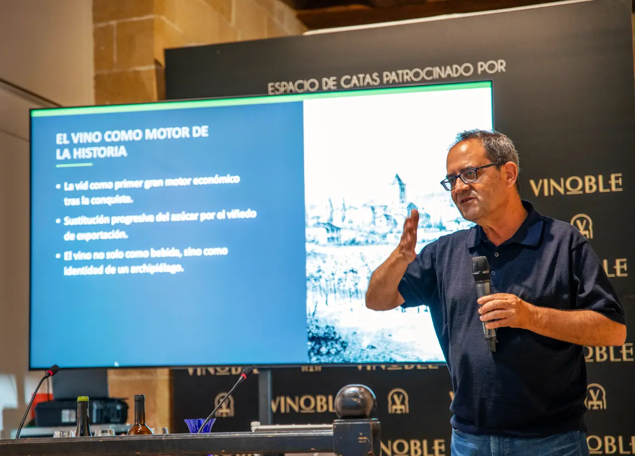 Canary Wine en Vinoble 2026: Una travesía histórica de la mano de Juan Jesús Méndez