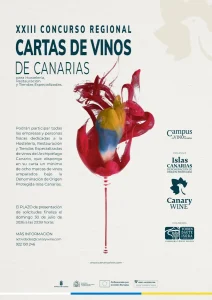 Cartel Concurso de Cartas de Vinos